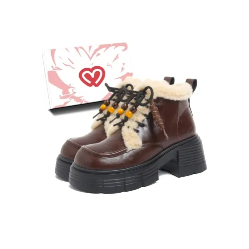 SHIWUXIANG Женские французские ботинки Martin