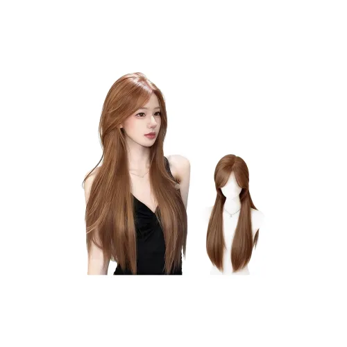 YOUXI Лондон Молочный Кофейный Перук Полный Комплект Аутентичный Цвет Волос Полный Набор Перук