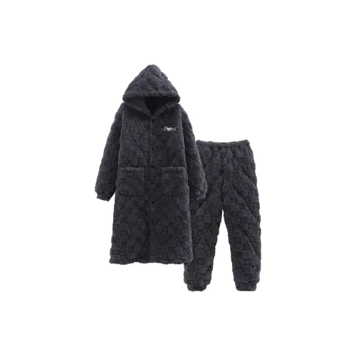 MADALLO Серый Мужской Халат для ванной