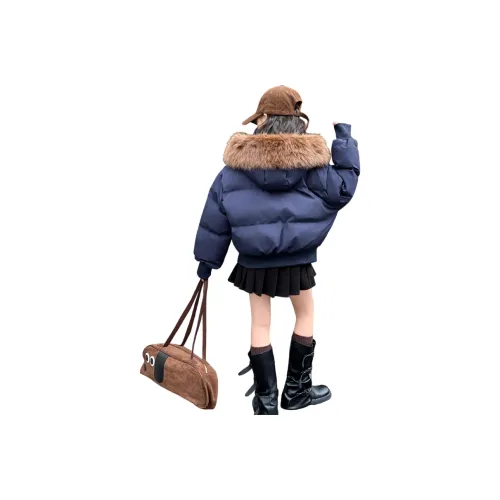 QIAONITONG Хлопковый пуховик для подростков