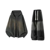 Чёрный + Чёрный Джинсы с Флисовой Подкладкой