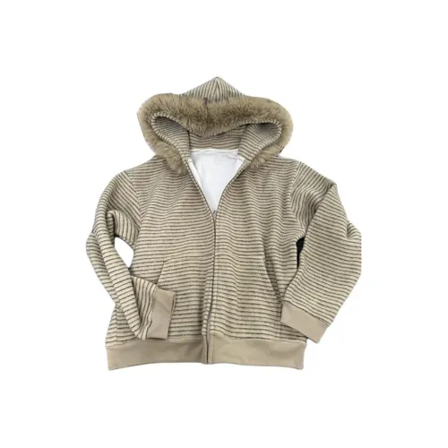 W.O.L Абрикос Желтый Меховой Воротник Мужской Свитшот