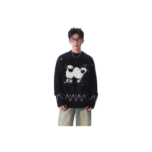 WUHA CREW Черный Унисекс Трикотаж