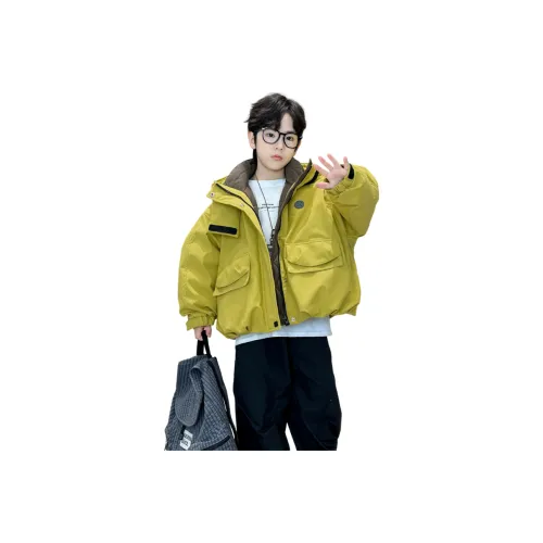 QIAONITONG Хлопковый пуховик для подростков