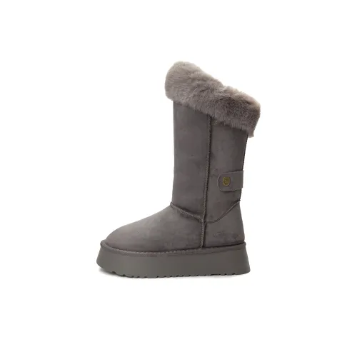 AFJI Женские высокие сапоги на каблуке