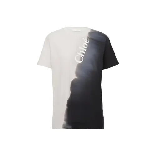 Chloé Черно-белая панда Женские футболки