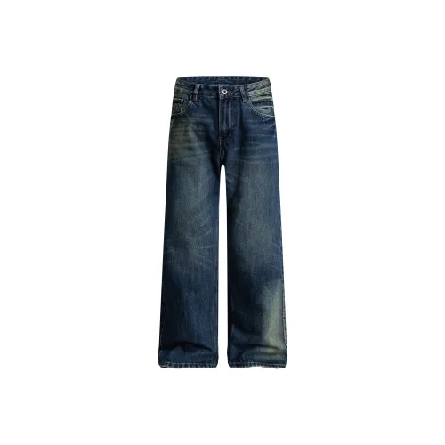 J.F.U Persian Blue Men's Jeans J.F.U Персидский Синий Мужские Джинсы