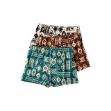 Экрю + Кофейный + Зеленый, упаковка из 3 штук