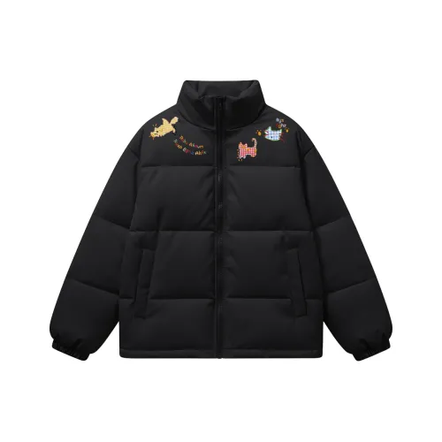 MIANGOU Черный Унисекс Пуховики