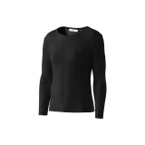 1 пачка топ (черный) двухслойный, утолщенный/с флисовой подкладкой, термический, удерживающий тепло