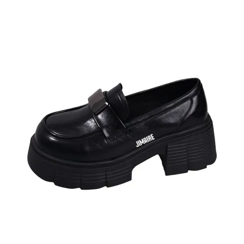 JINMAIWANG Лоферы Легкие Черные Женские Обувь
