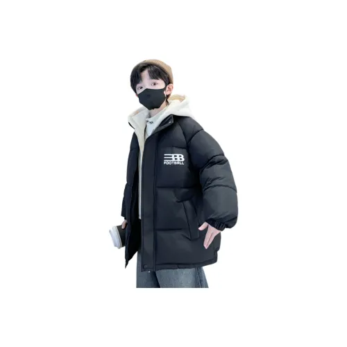 QIAONITONG Хлопковый пуховик для подростков