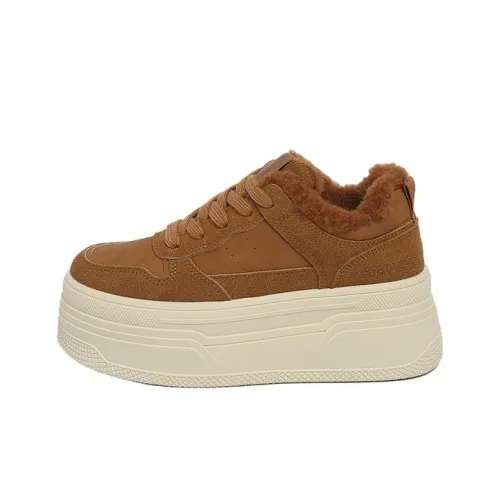 Budding Bear Покрытие Ударостойкость Низкий Топ Скейтборд Кроссовки Женские