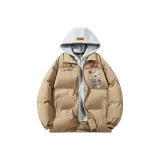 Хаки серый капюшон