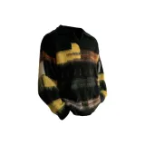 Чёрный [Полосы, Цветовой блок, Пэчворк]