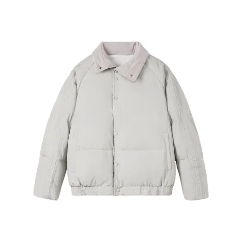 BABUGGE Светло-серый Женский пуховик