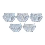 5 пачек (Полный принт Цветочный + Розовые цветы + Двойное ухо + Двойная бабочка + Тройной цветочный)