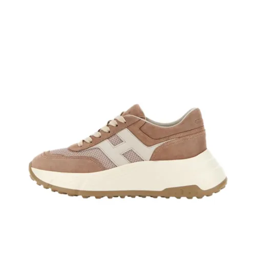 HOGAN H Patch H669 Низкий Топ Повседневная Обувь 6,5 см Женский Коричневый