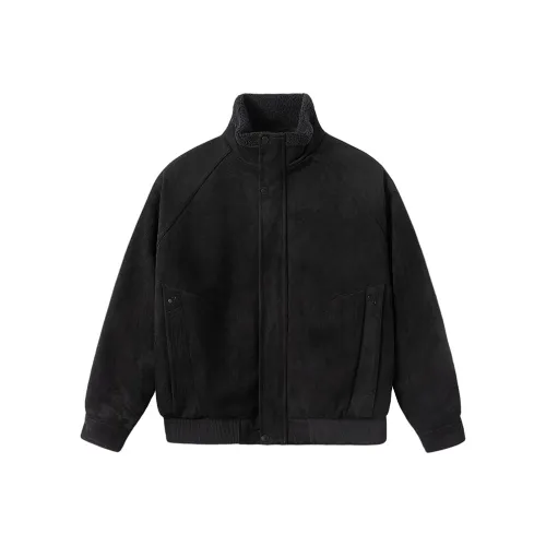 ZENGZHI Куртка Свободный крой Прямой крой Унисекс