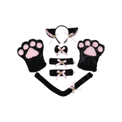 LISHA Японский стиль Милая и очаровательная плюшевая перчатка с лапой кошки для косплея