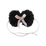 Лиса, галстук, черный