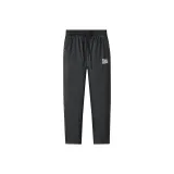 Чёрный прямой крой [утолщённый и с флисовой подкладкой]