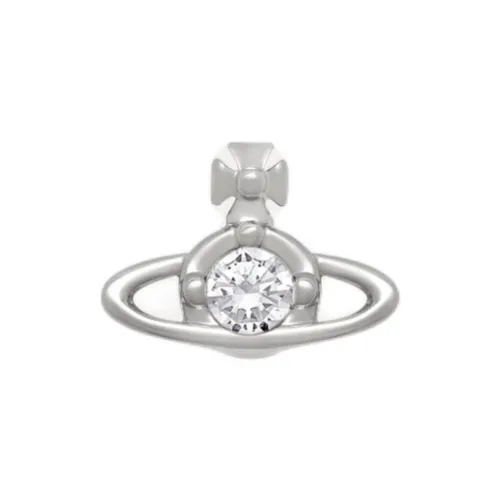 Vivienne Westwood Brass Stud Серьги Унисекс Одиночные Серебряные