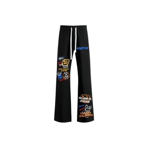 SOIE Унисекс Повседневные Брюки