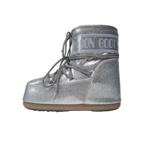 MOON BOOT ICON SHORT Сноубутсы Унисекс Серебристый