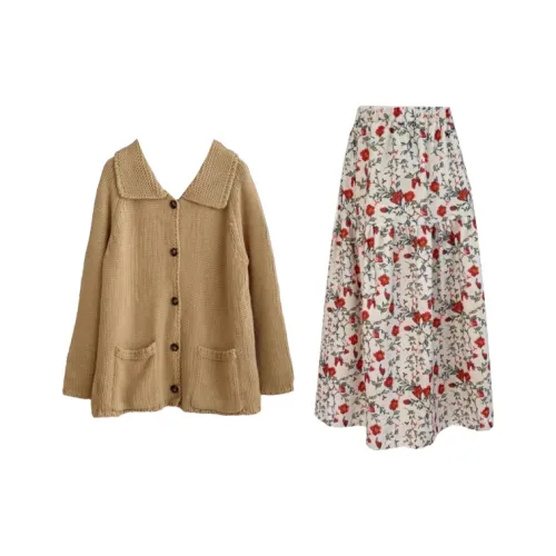 QIAOMONVHAI Женские Комплекты с Юбкой