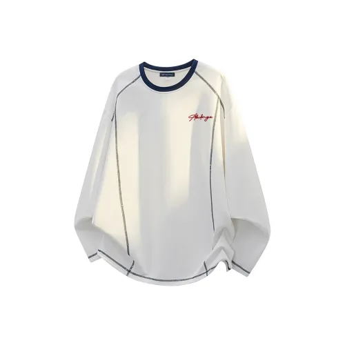 ABCDONGA Длинная рукавная футболка унисекс