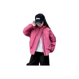 Розовый утепленный пальто + подкладка