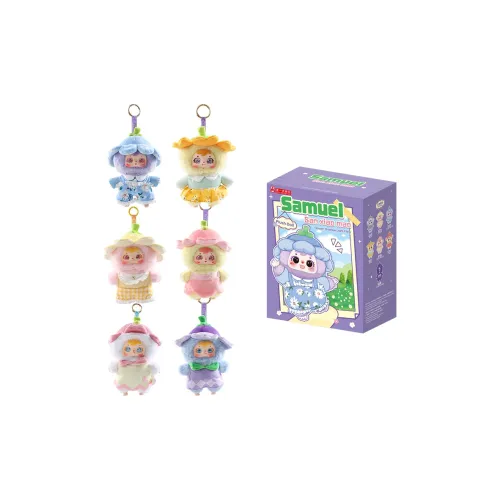 SANXIAOMAO Плюшевая кукла Милый Украшение Цветок Тень Коллекция Иридисцентные Слепые коробки