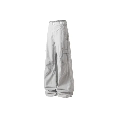 MoYu Modern Gray Unisex Cargo Pants MoYu Современные Серые Унисекс Карго Брюки