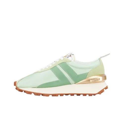 Lanvin Bumpr Slip-resistant Abrasion-resistant Low Top Casual Shoes Women's Light Green Ланвин Bumpr Противоскользящий Устойчивый к истиранию Низкий Топ Повседневная Обувь Женская Светло-зеленый