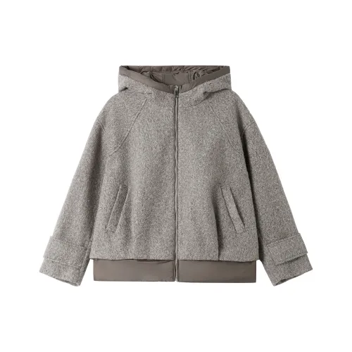 SHANGJING Кофе Женские Куртки