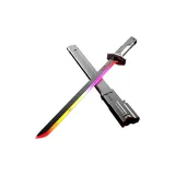 Удлиненная длина Экстра-большой [Тусклый Звездный серый] Искра Спрей + Многоцветный Радуга + Прохладные Звуки