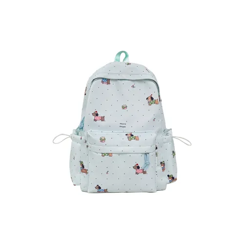 JIELANGSHI Нейлоновый рюкзак стандартный женский экрю желтый розовый бледно-голубой