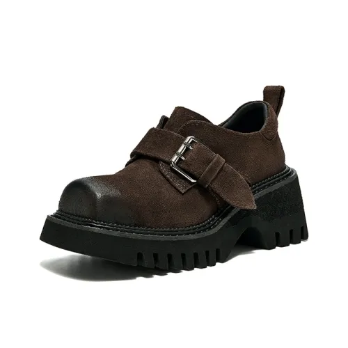 HR Лоферы Кофе Женские