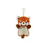 Бобовый цвет, сумка, енот