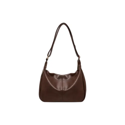 Tonlion ПУ (полиуретан) Сумка-тоут Сумка для покупок Сумка через плечо Женская Кофейного цвета