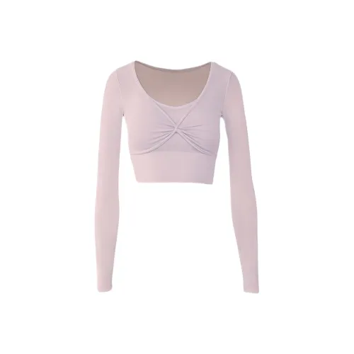 MILING Женские Йога T-рубашки