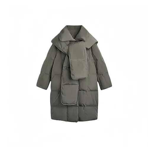 M MAICCO Серый Женский пуховик