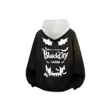 Черный хлопковый костюм + свитшот