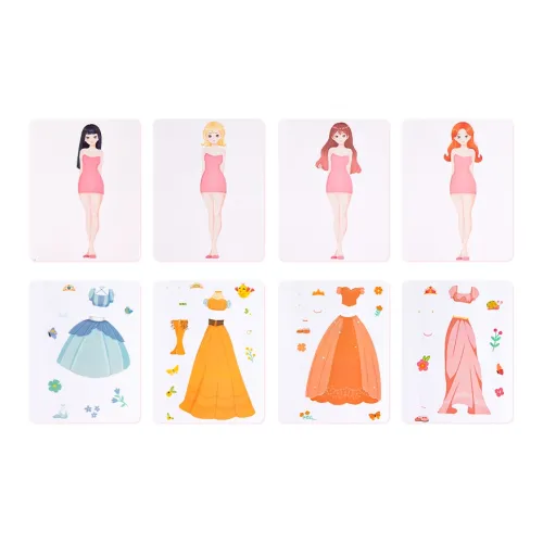 BEIBEIJIA Принцесса Наклейка "Touch and Feel" Книги DIY Детский Стикер и Играть Пазл Креативный Платье Вверх DIY Игрушки