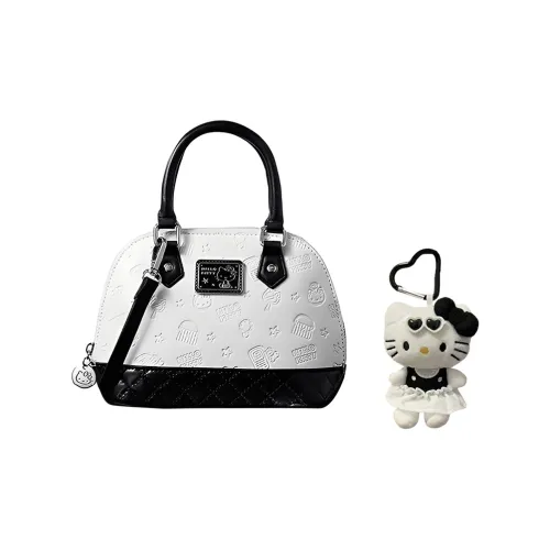 Miniso Сумка из ПВХ Синтетической Кожи Женская Черно-Белая