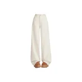 Белые штаны, толстый флис