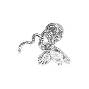 Yab Серьги-гвоздики из титановой стали для женщин