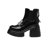 Черный с флисовой подкладкой