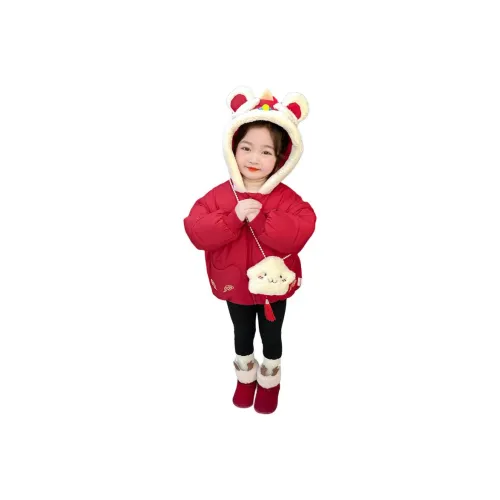 M JBABY Красный Детские Утеплённые Куртки